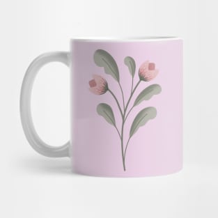 Pink Tulip Mug